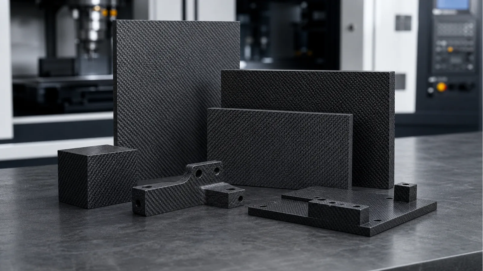Carbon carbon composite material for solar photovoltaic thermal processes